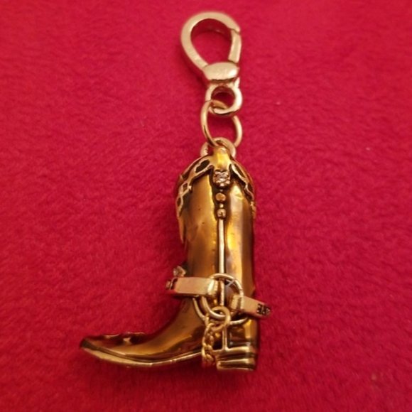 Juicy Couture Rare Cowboy Boot Charm - Rare - Picture 2 of 2